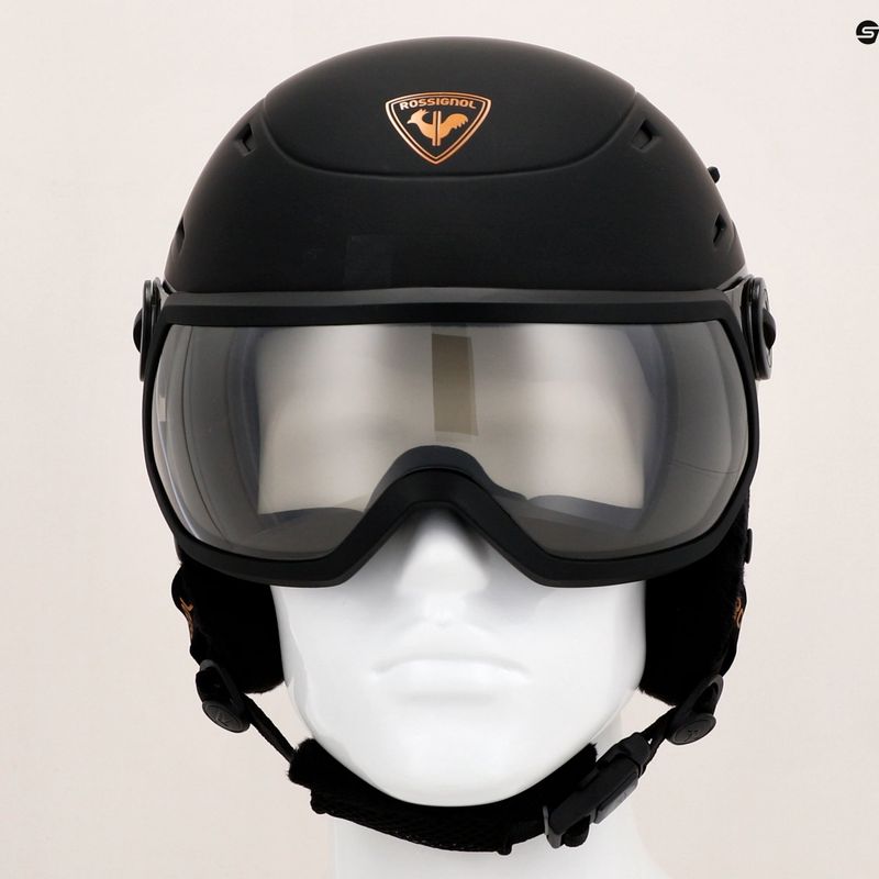 Дамска ски каска Rossignol Allspeed Visor Imp Photo black 12