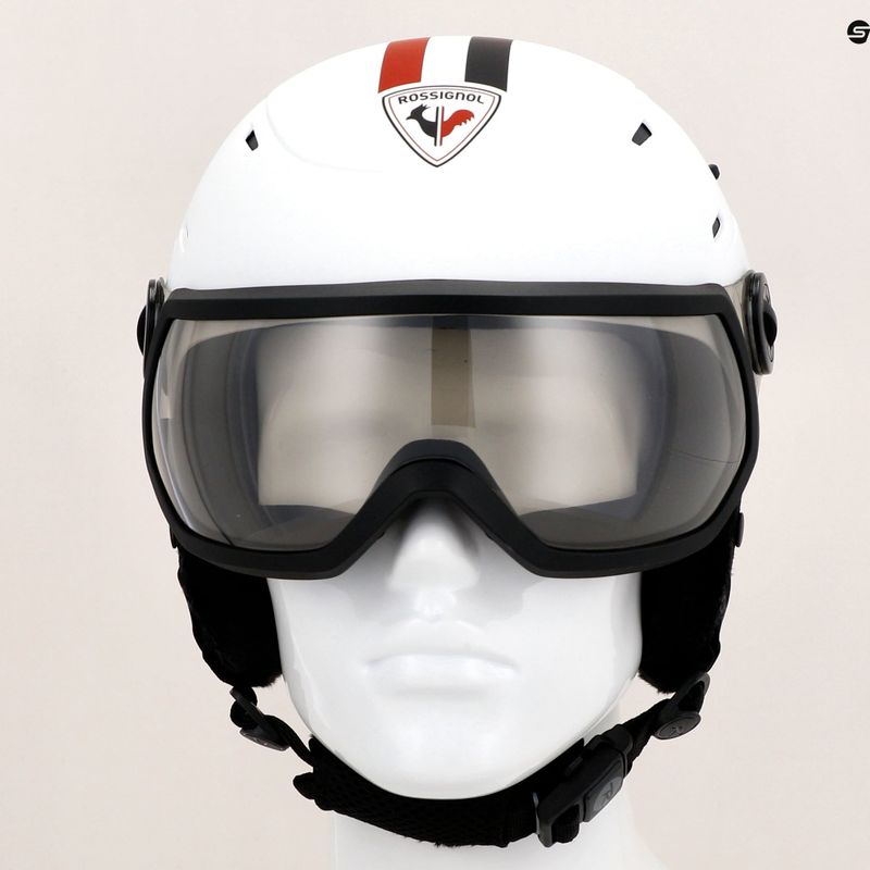 Rossignol Allspeed Visor Imp Photo каска страто бяла 12
