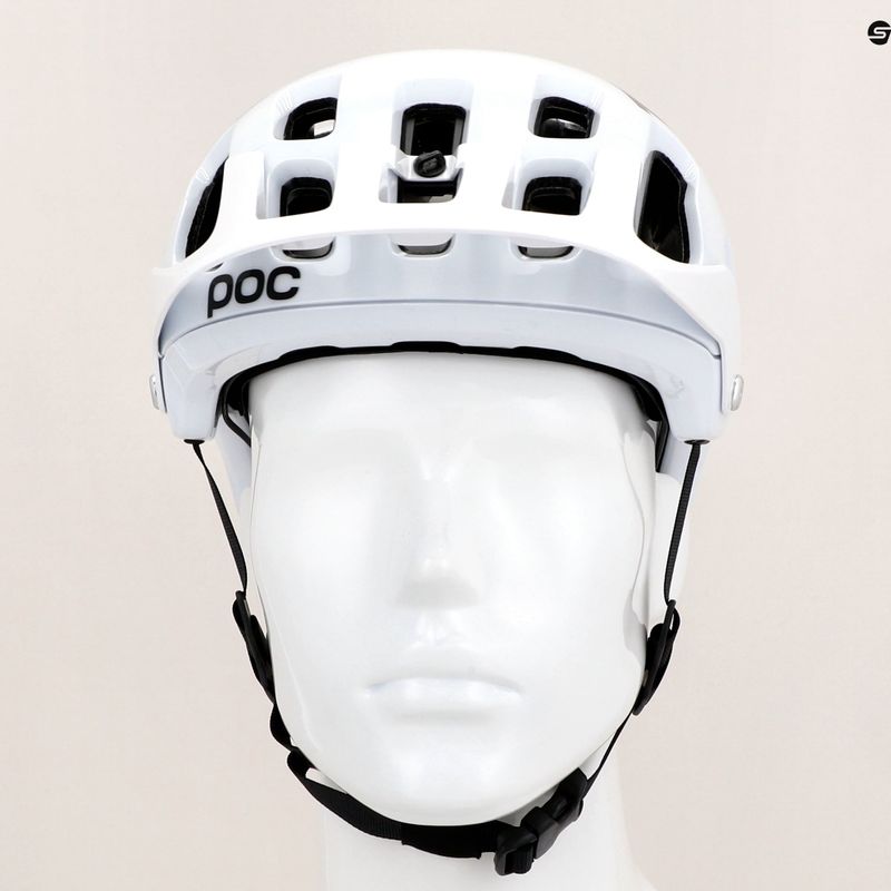 MTB каска за велосипед POC Tectal Race MIPS водородно бяло/ураниум черно 9