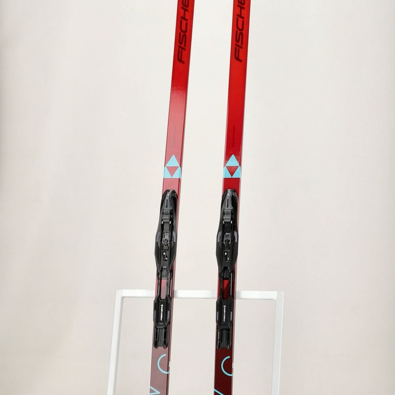 Ски за ски бягане Fischer Mystique EF + връзки Control Step-In розови 10