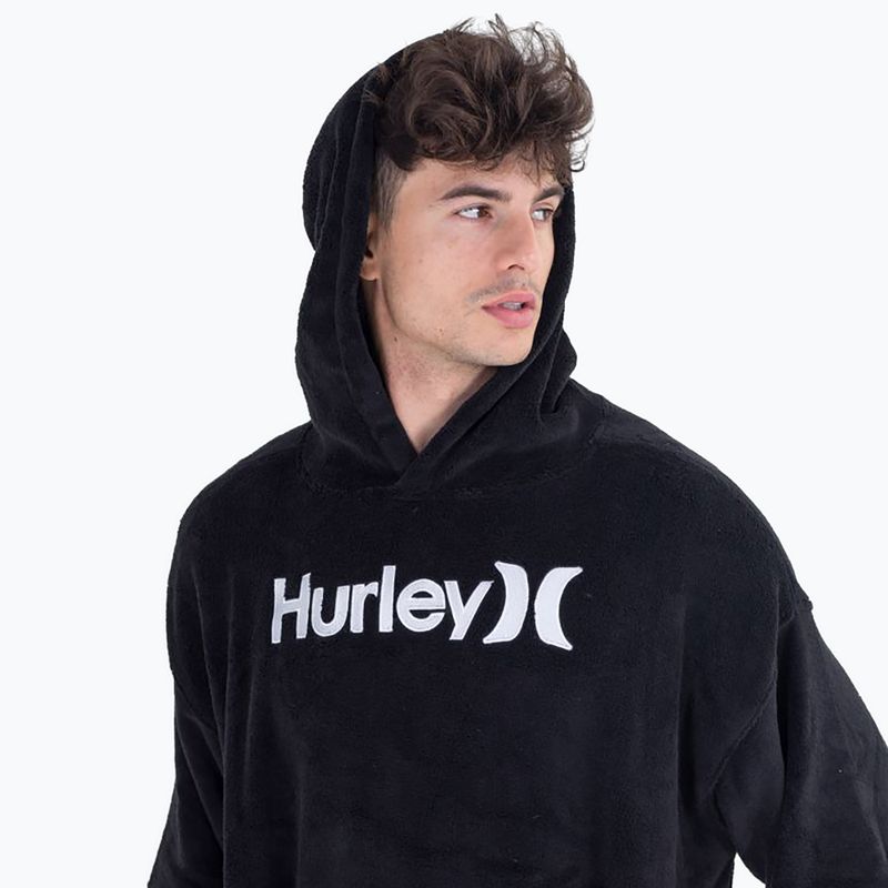 Hurley One&Only черно пончо 5