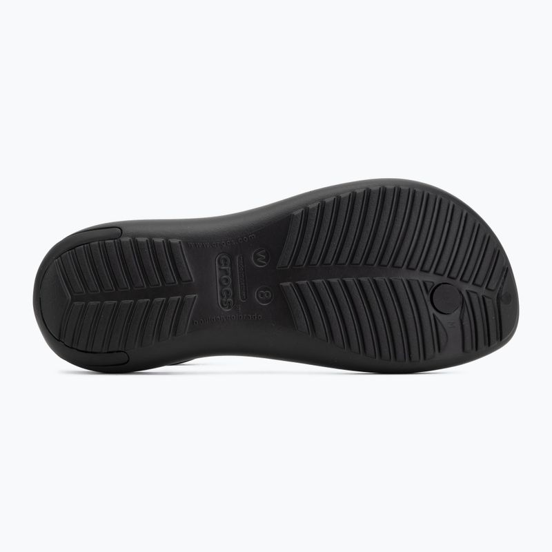 Дамски джапанки Crocs Sexi Flip black/black 4