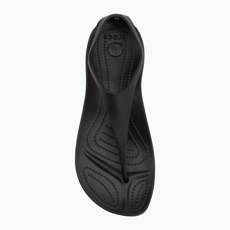 Дамски джапанки Crocs Sexi Flip black/black 5