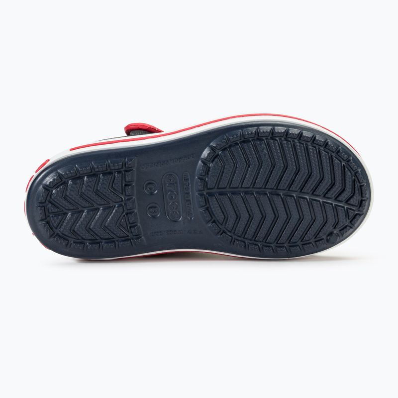 Детски сандали Crocs Crockband Kids Sandal navy/red 4