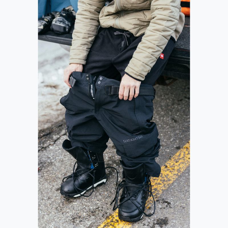 Мъжки панталони за сноуборд 686 Smarty 3 в 1 Cargo black 10