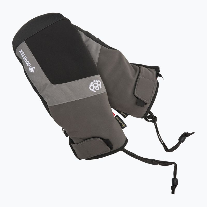 Мъжки ръкавици за сноуборд 686 Gore-Tex Linear Under Cuff Mitt charcoal 6
