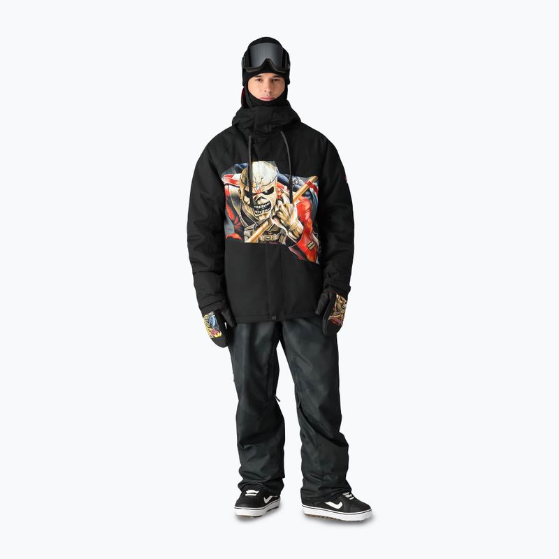 Мъжко яке за сноуборд 686 Geo iron maden trooper black 2