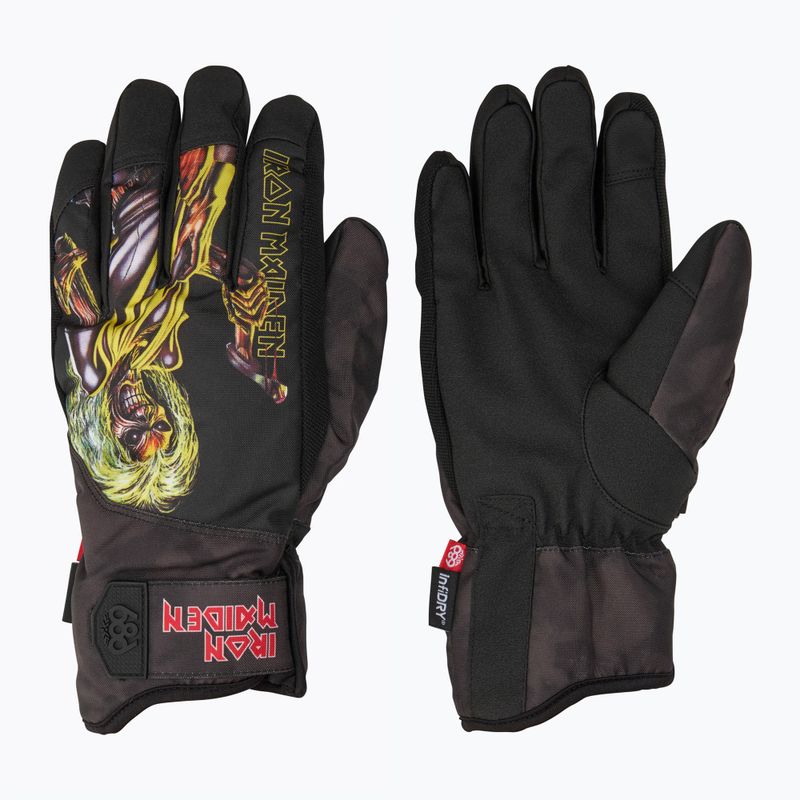 Ръкавици за сноуборд 686 Primer iron maiden eddies black