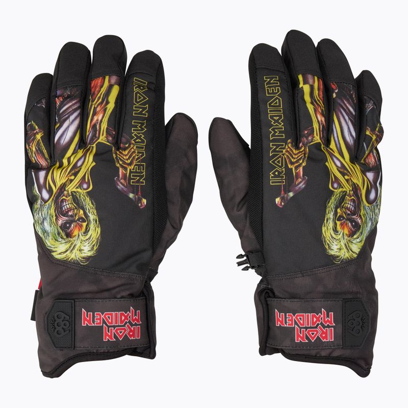 Ръкавици за сноуборд 686 Primer iron maiden eddies black 2