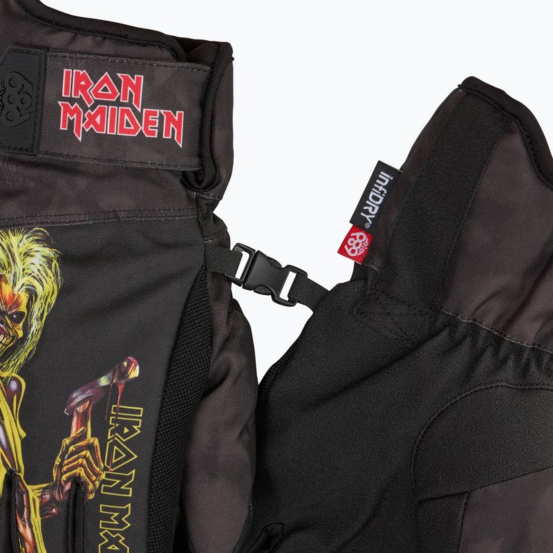 Ръкавици за сноуборд 686 Primer iron maiden eddies black 5