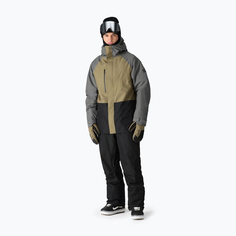 Мъжко яке за сноуборд 686 Gore-Tex Core Insulated rhino grey colorblock 2