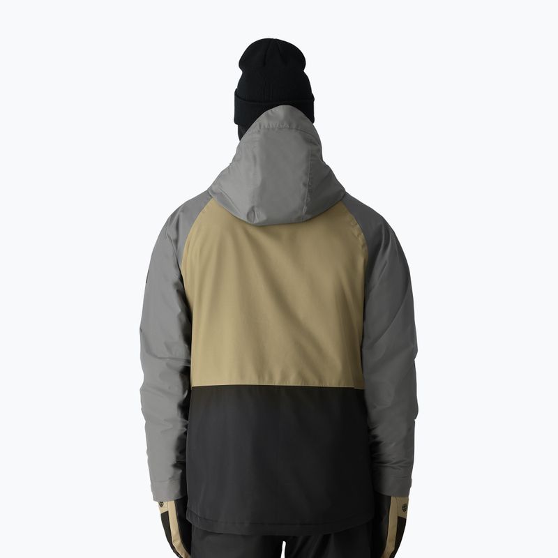 Мъжко яке за сноуборд 686 Gore-Tex Core Insulated rhino grey colorblock 3