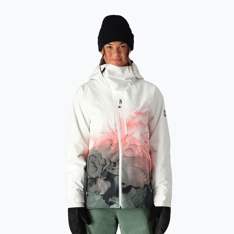 Дамско яке за сноуборд 686 Hydra white cypress cloudbreak