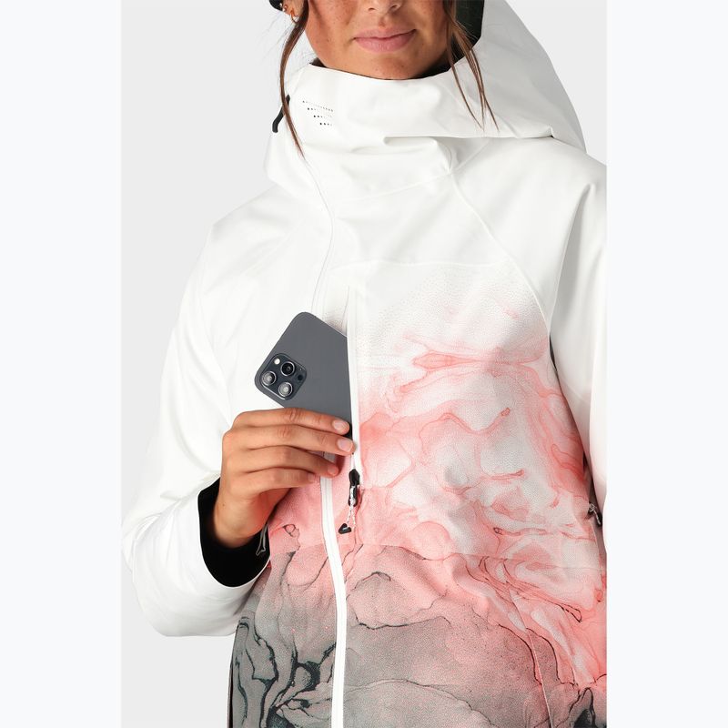 Дамско яке за сноуборд 686 Hydra white cypress cloudbreak 6