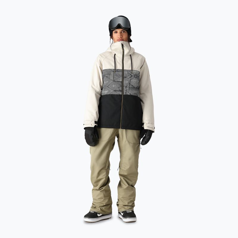 Дамско яке за сноуборд 686 Athena Insulated limestone colorblock 2