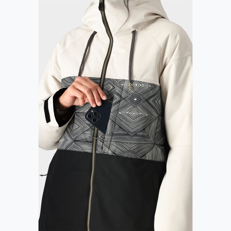 Дамско яке за сноуборд 686 Athena Insulated limestone colorblock 4