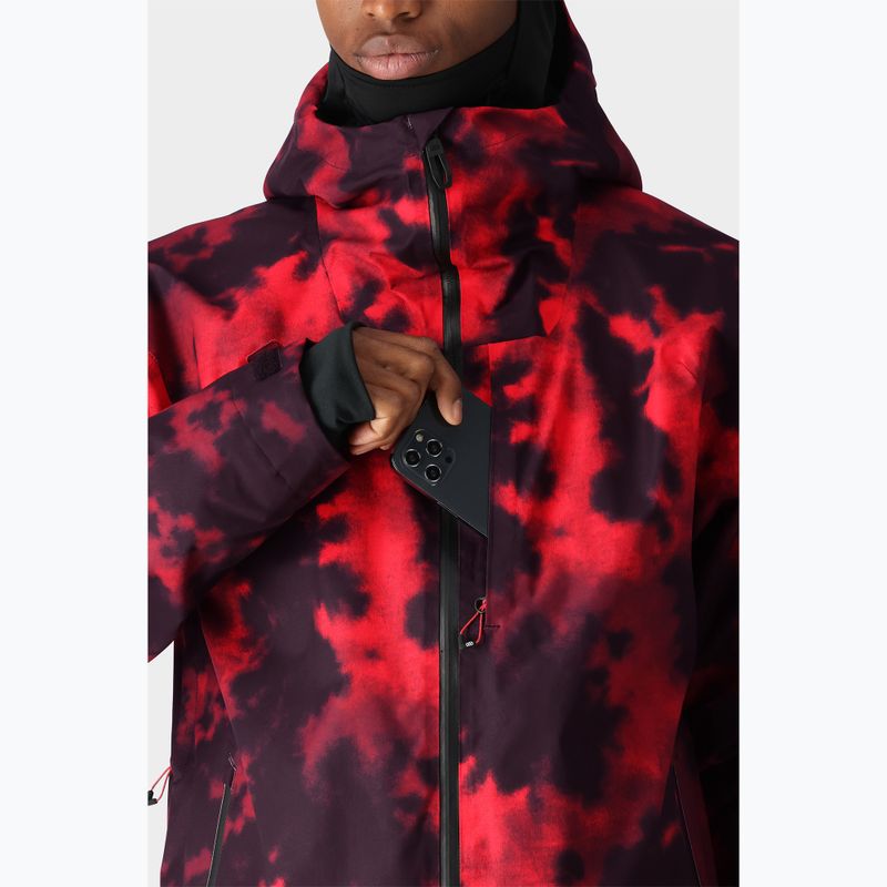 Мъжко яке за сноуборд 686 Gateway red nebula 6