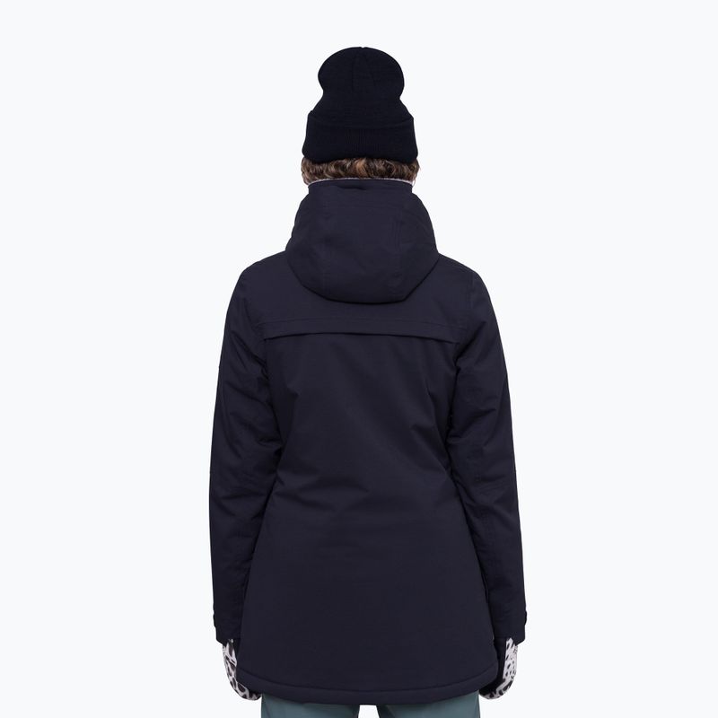 Дамско яке за сноуборд 686 Spirit black geo jacquard 2