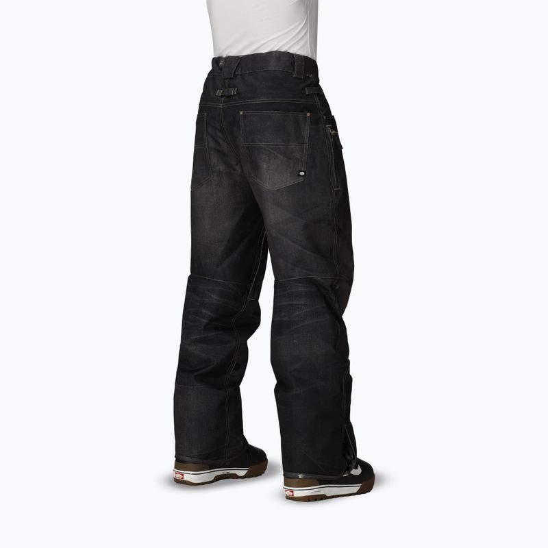Мъжки панталони за сноуборд 686 Deconstructed Denim Insulated black denim 3
