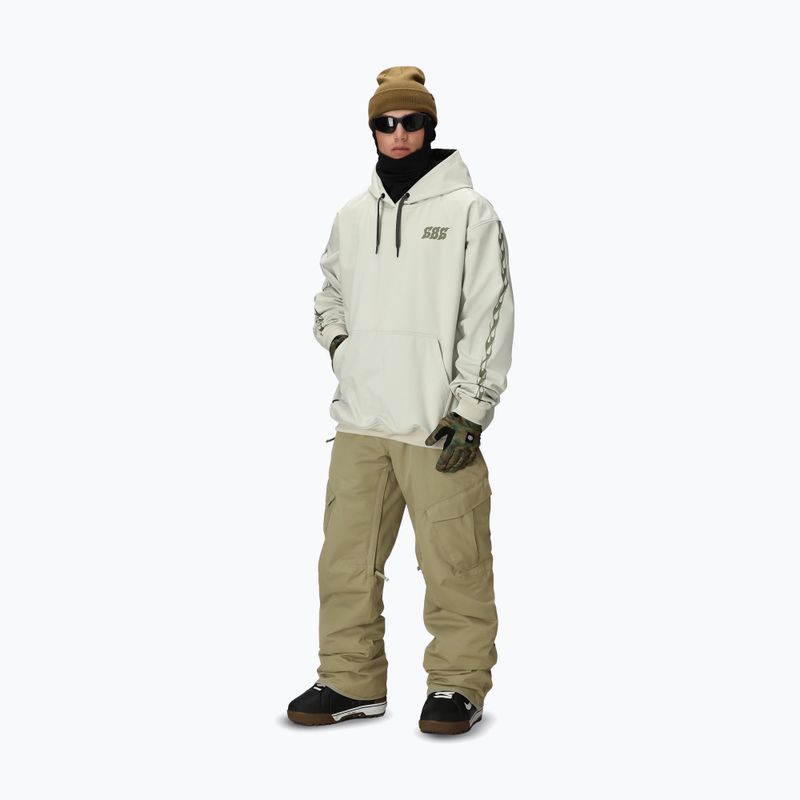 Мъжки суитшърт за сноуборд 686 Waterproof Team Hoody limestone 2