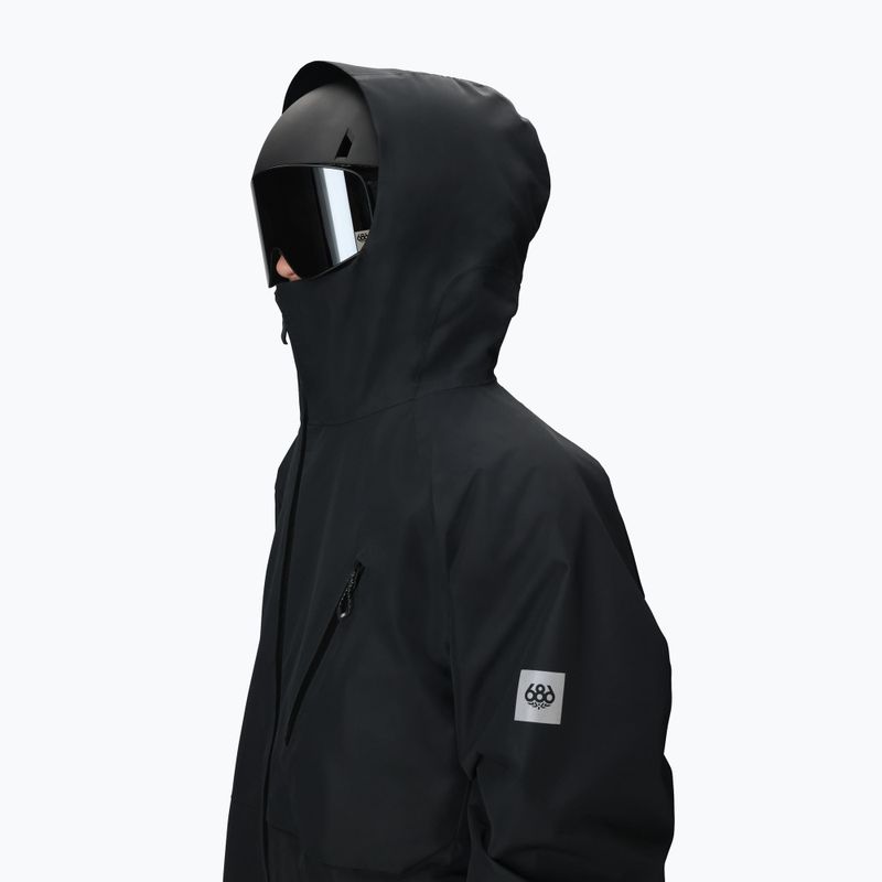 Мъжко яке за сноуборд 686 Hydra Thermagraph black 5