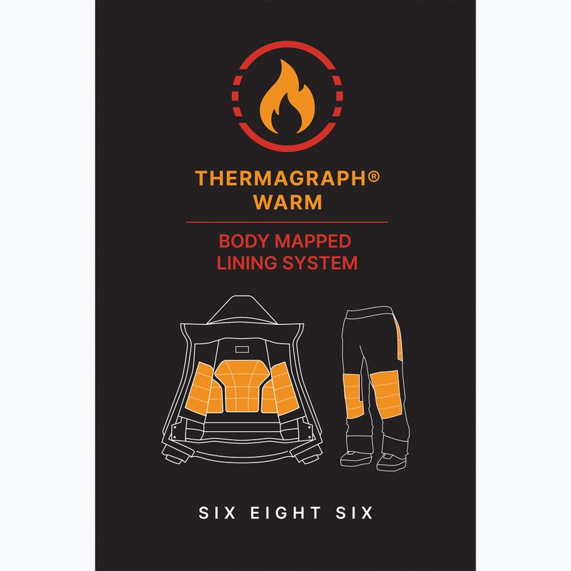 Мъжко яке за сноуборд 686 Hydra Thermagraph black 9