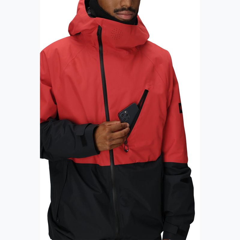 Мъжко яке за сноуборд 686 Hydra Thermagraph true red colour block 6