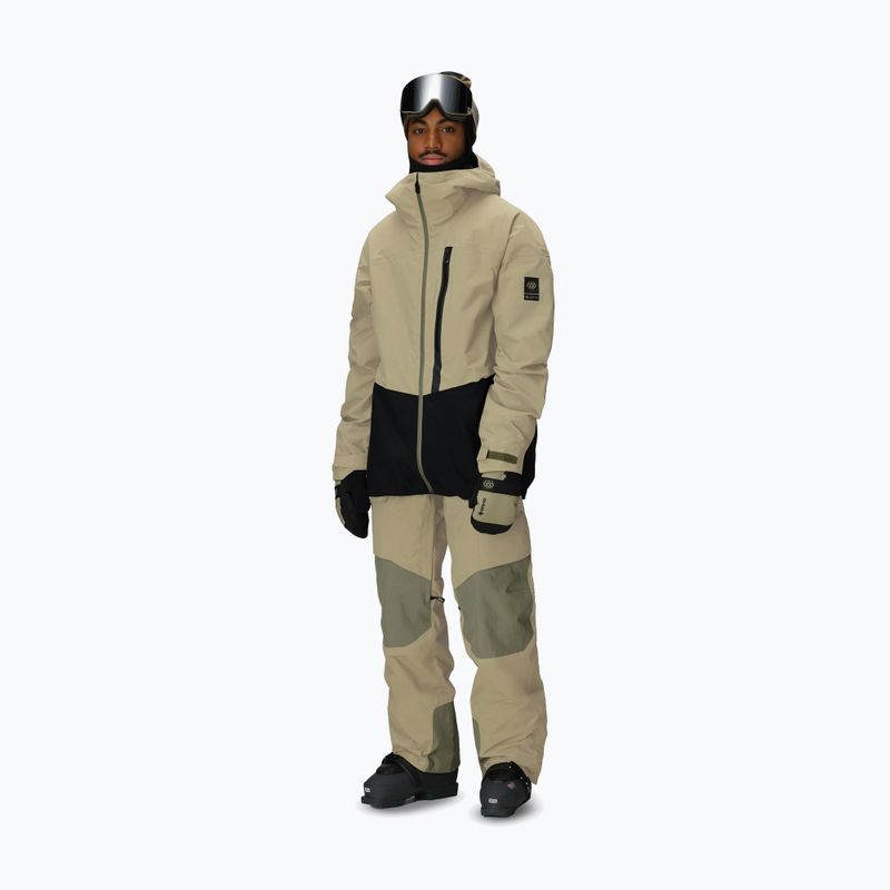 Мъжко яке за сноуборд 686 Gore-Tex GT Thermagraph sage colour block 2