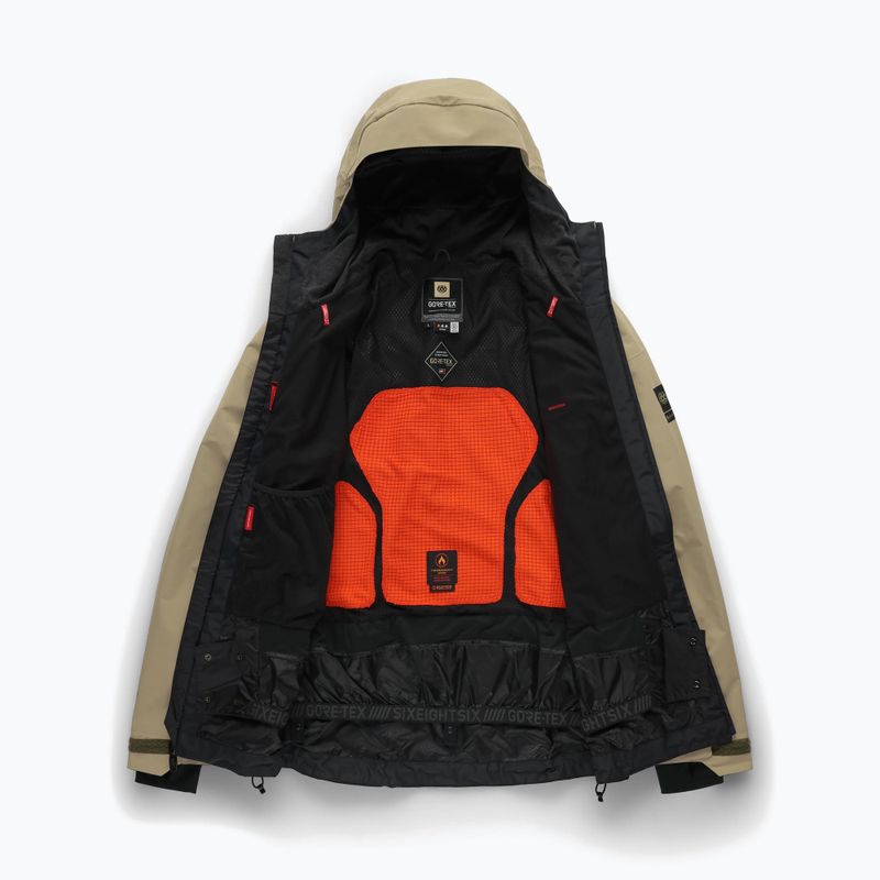 Мъжко яке за сноуборд 686 Gore-Tex GT Thermagraph sage colour block 8