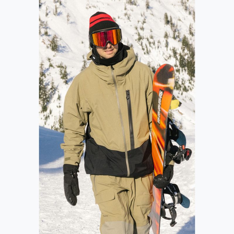 Мъжко яке за сноуборд 686 Gore-Tex GT Thermagraph sage colour block 10