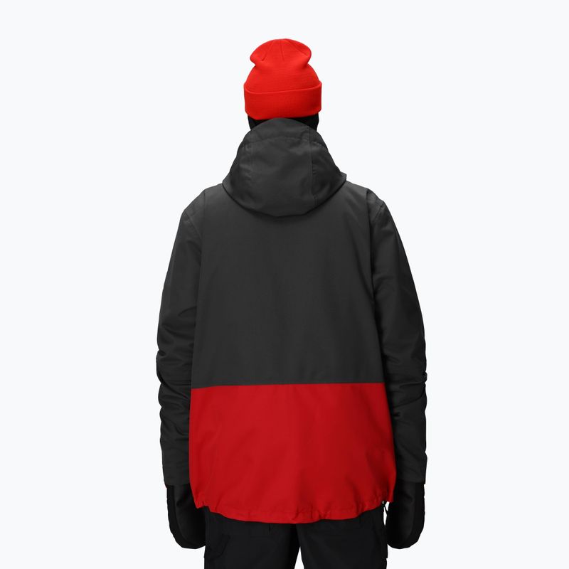 Мъжко яке за сноуборд 686 Smarty 3IN1 Form charcoal colour block 5