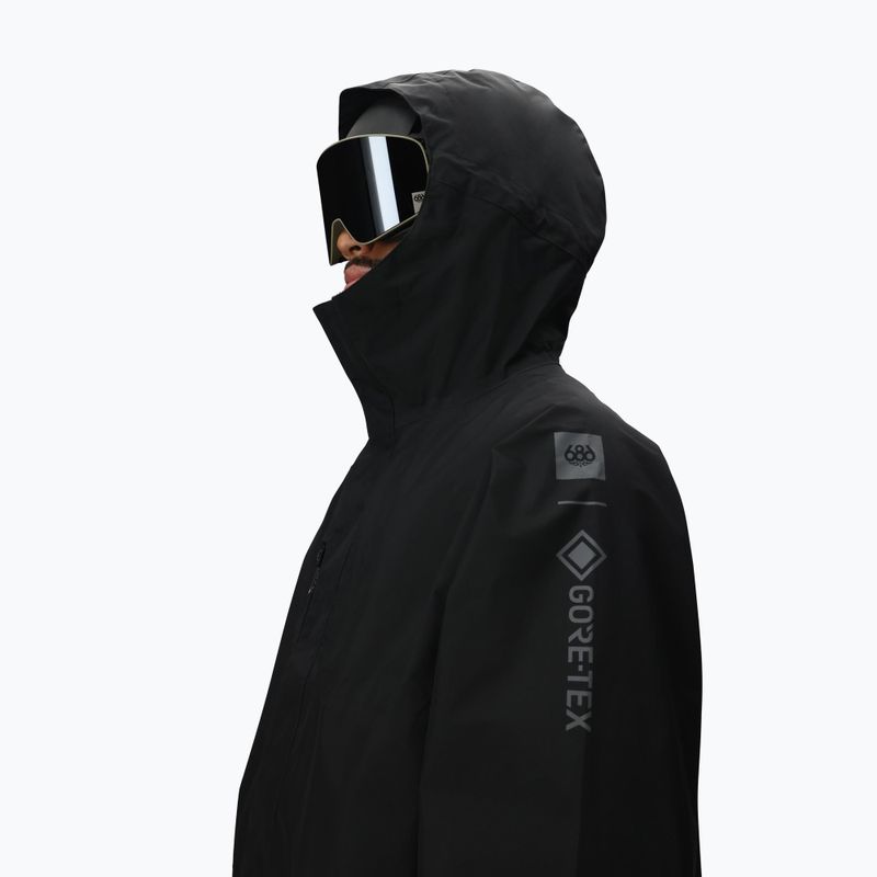 Мъжко яке за сноуборд 686 Gore-Tex Core Insulated black 5
