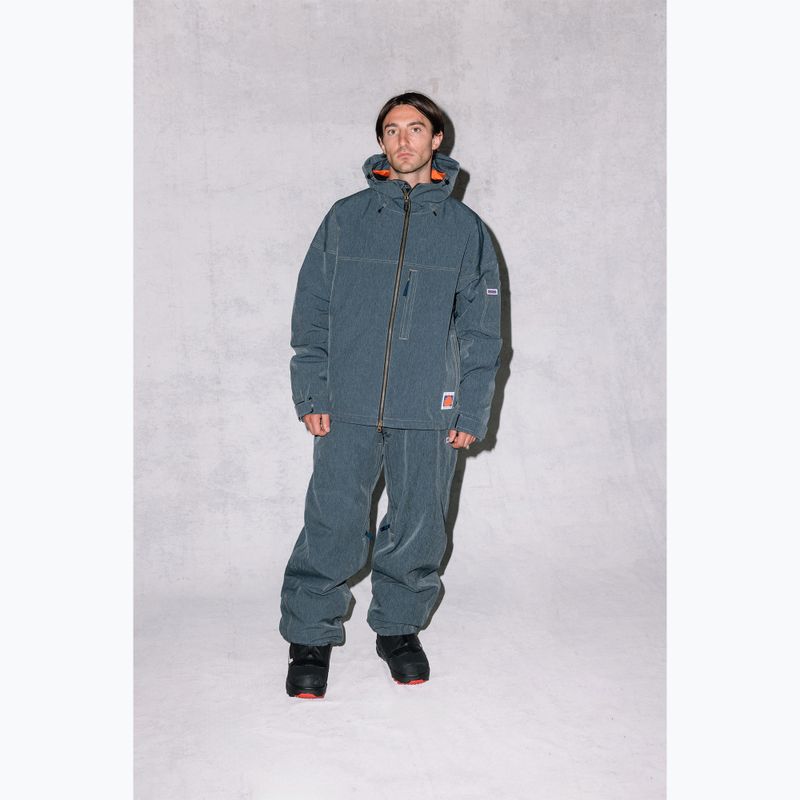 Мъжки панталони за сноуборд 686 Deconstructed Dojo navy denim 12