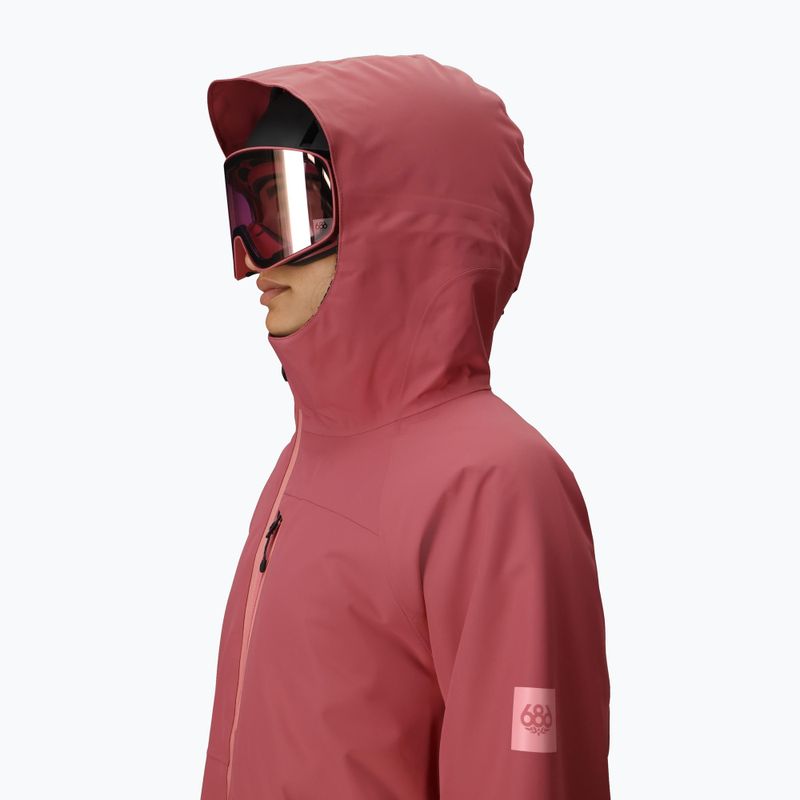 Дамско яке за сноуборд 686 Hydra Thermagraph rosewood 7