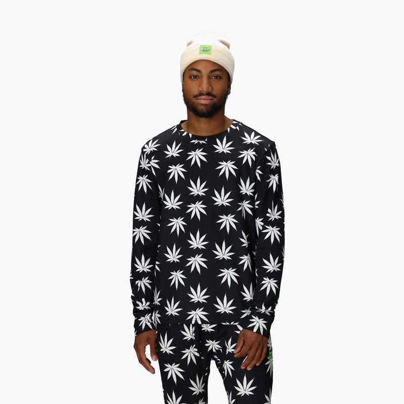 Мъжка термоактивна блуза с дълъг ръкав 686 x Huf Plantlife Base Layer huf plantlife