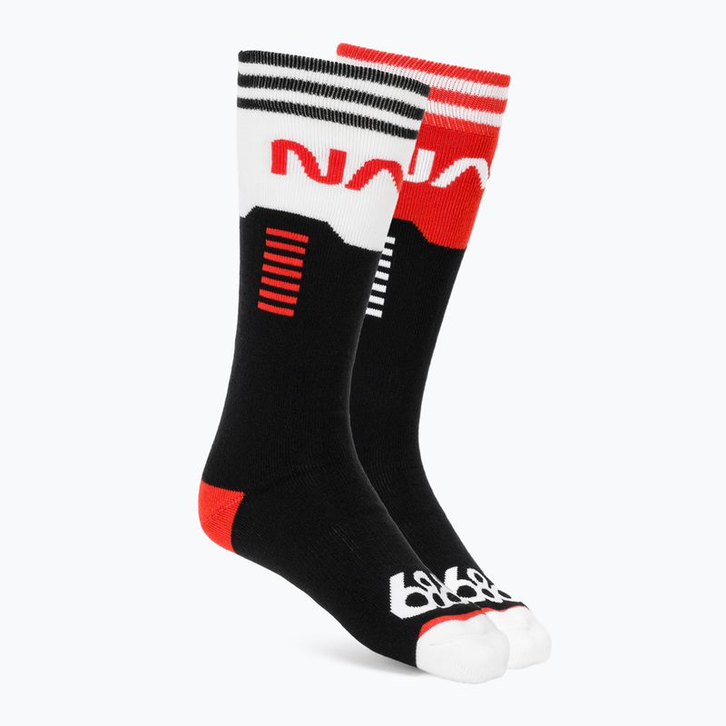 Мъжки сноуборд чорапи 686 NASA 2 pairs black/red/white