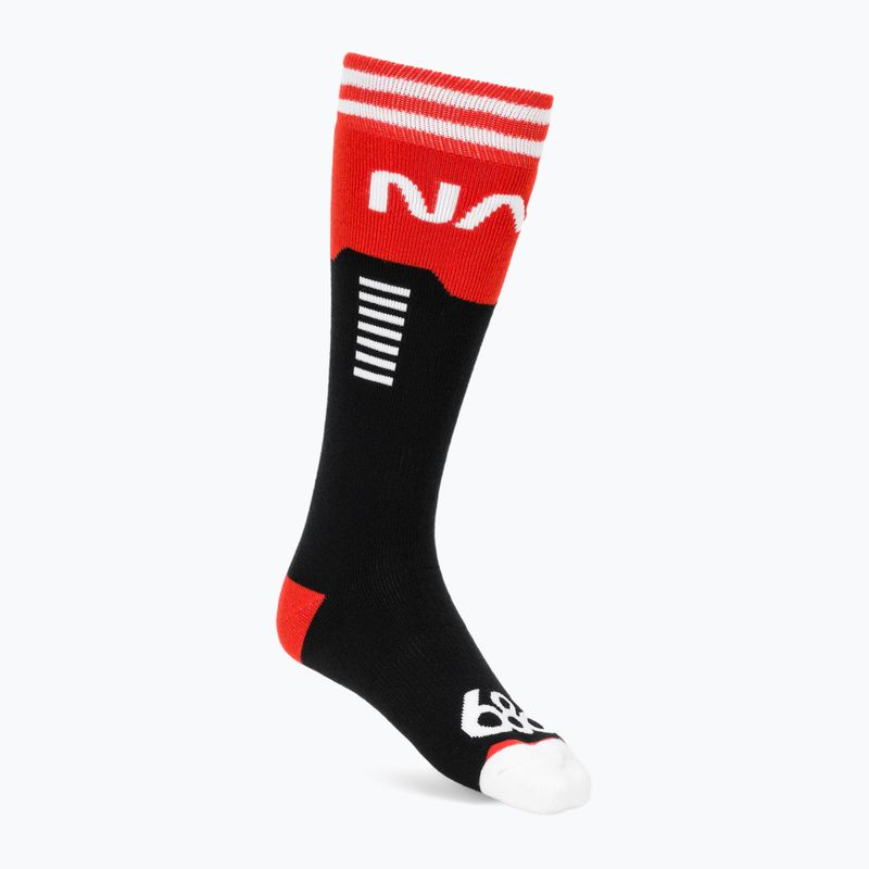 Мъжки сноуборд чорапи 686 NASA 2 pairs black/red/white 3