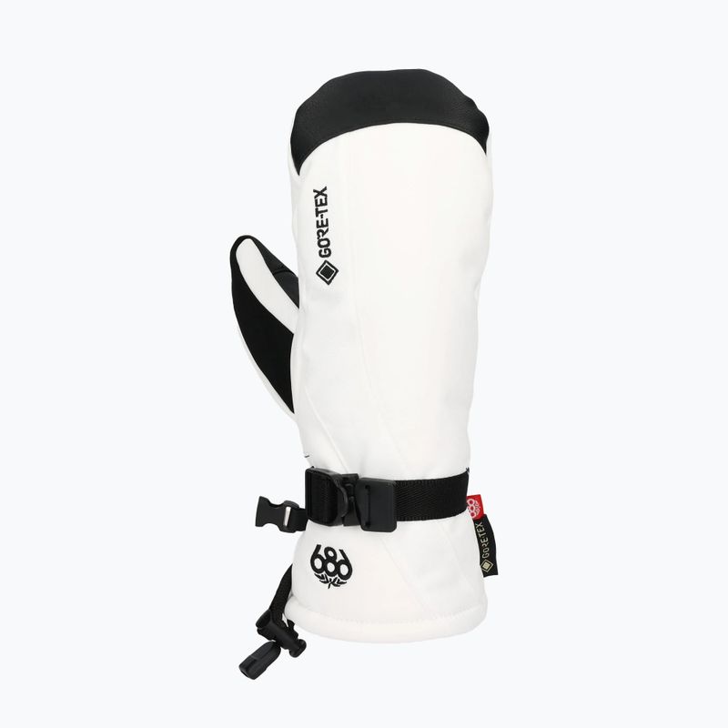 Дамски ръкавици за сноуборд 686 Gore-Tex Linear Mitt white 2