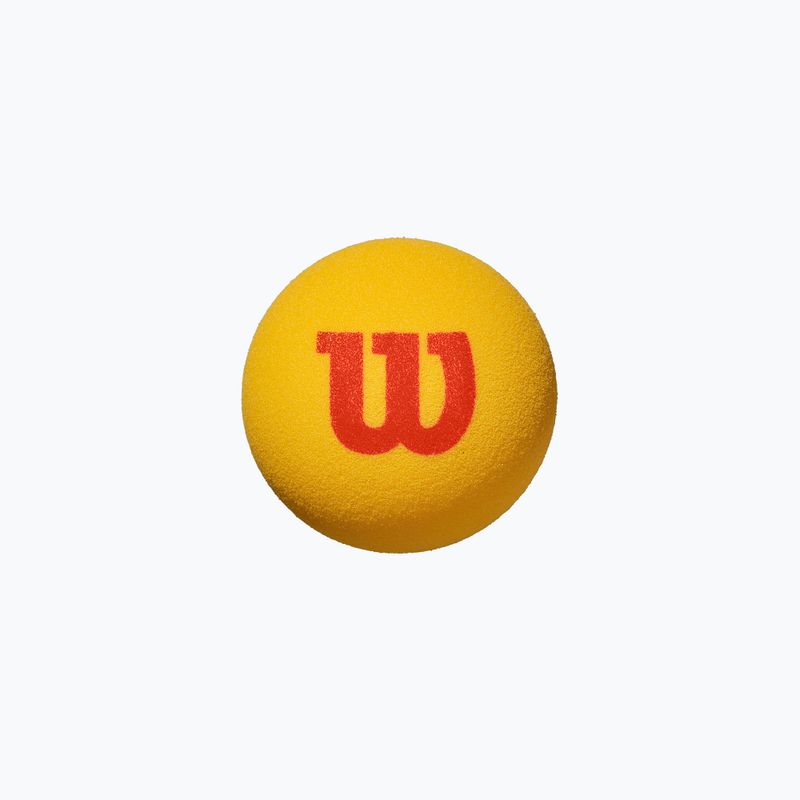 Детски топки за тенис Wilson Starter Tour Foam Tball 6 бр. жълти WRZ259300 2