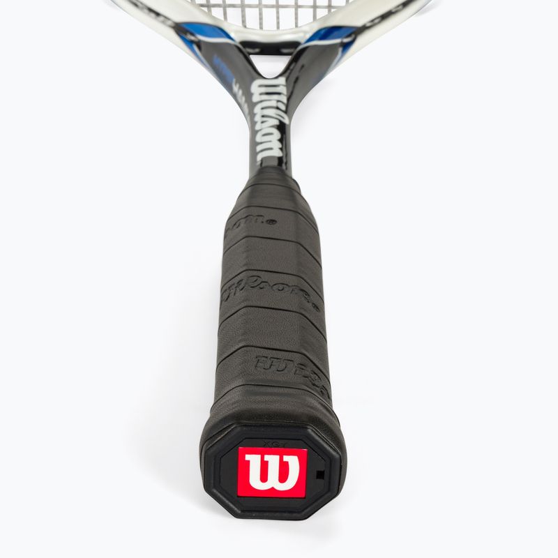 Ракета за скуош Wilson Hyper Hammer 120 синьо/бяло 3