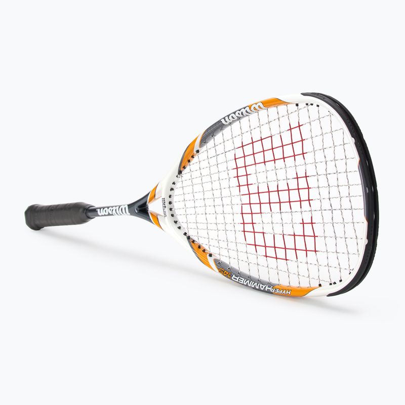 Ракета за скуош Wilson Hyper Hammer 145, оранжева/сива 2