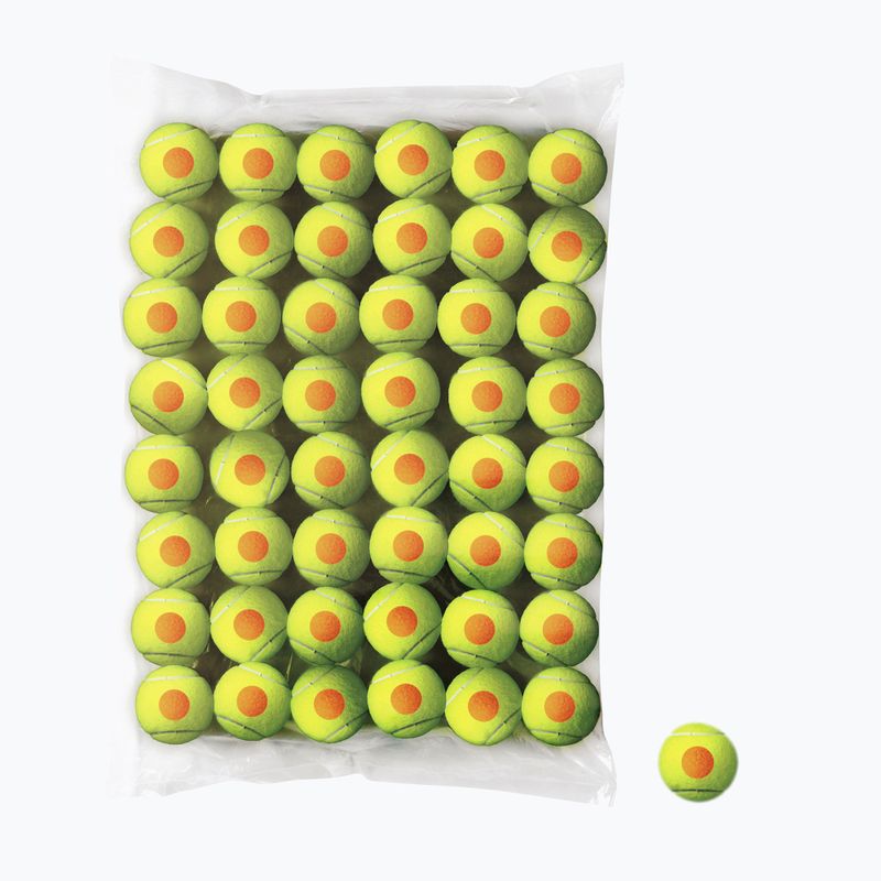 Детски топки за тенис Wilson Starter Orange Tball 48 бр. жълти WRT13730B