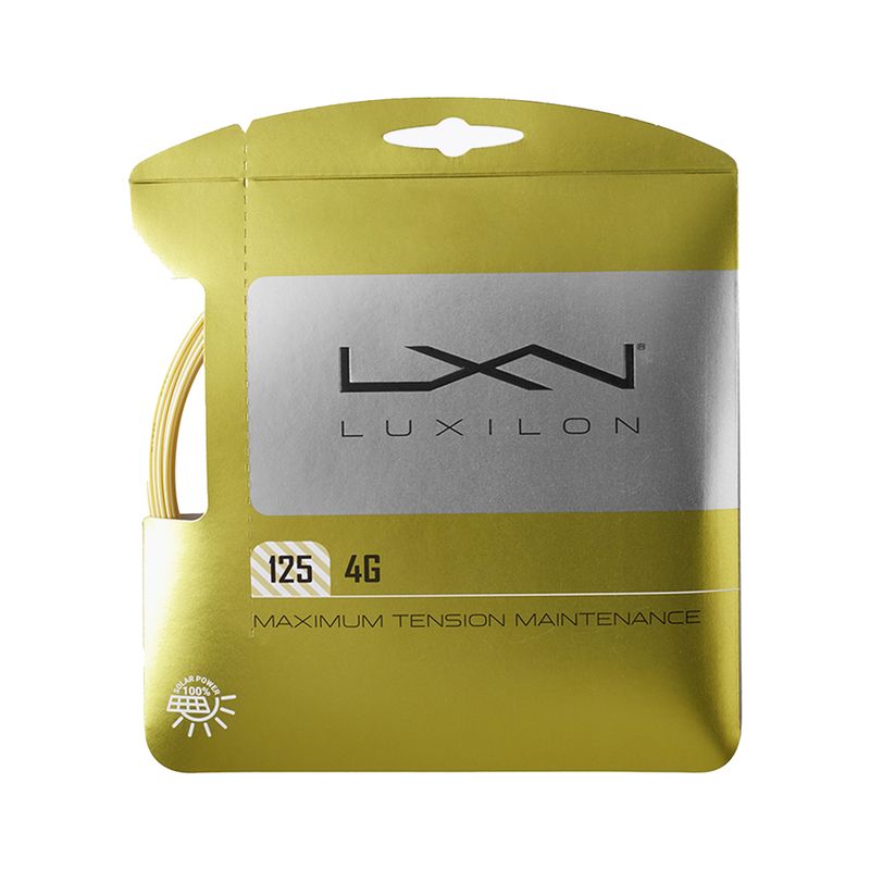 Тенис струна Luxilon 4G 125 Set Go 12,2 м златна WRZ997110