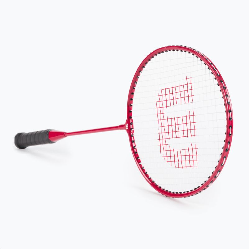 Wilson Tour Комплект ракети за бадминтон 4 бр. червени WRT844400 3