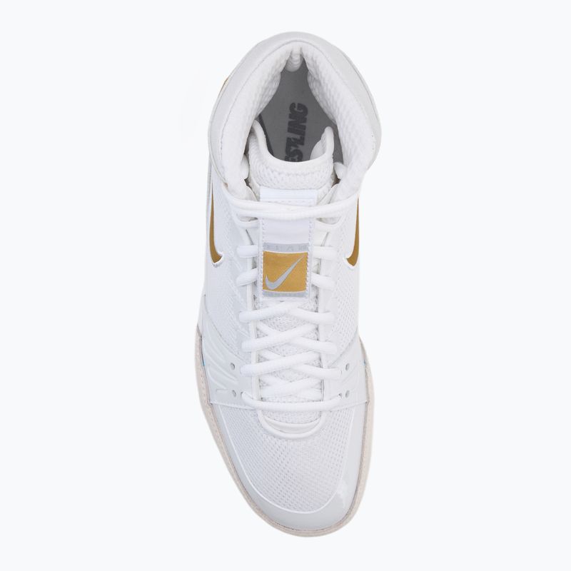 Боксьорски обувки Nike Freek white/metallic gold/cool grey 5