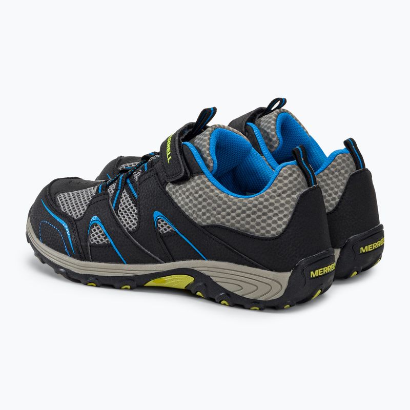 Детски туристически обувки Merrell Trail Chaser черни/сини 3