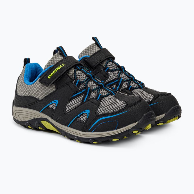 Детски туристически обувки Merrell Trail Chaser черни/сини 4