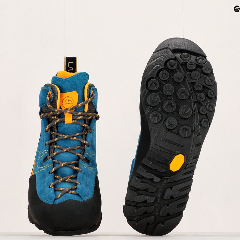 Мъжки ботуши за трекинг La Sportiva Boulder X Mid blue/yellow 8