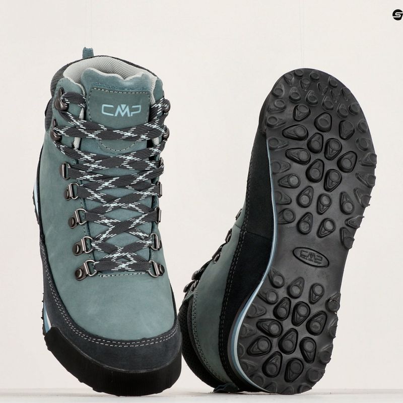 Дамски ботуши за трекинг CMP Heka WP mineral green 15
