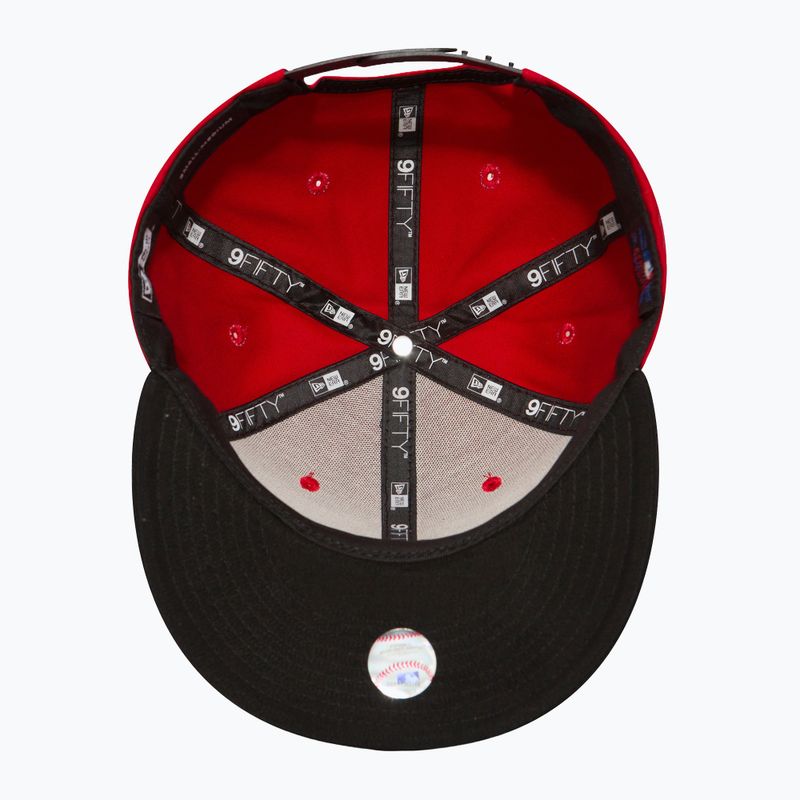 New Era Colour Block 9Fifty New York Yankees шапка червена 3